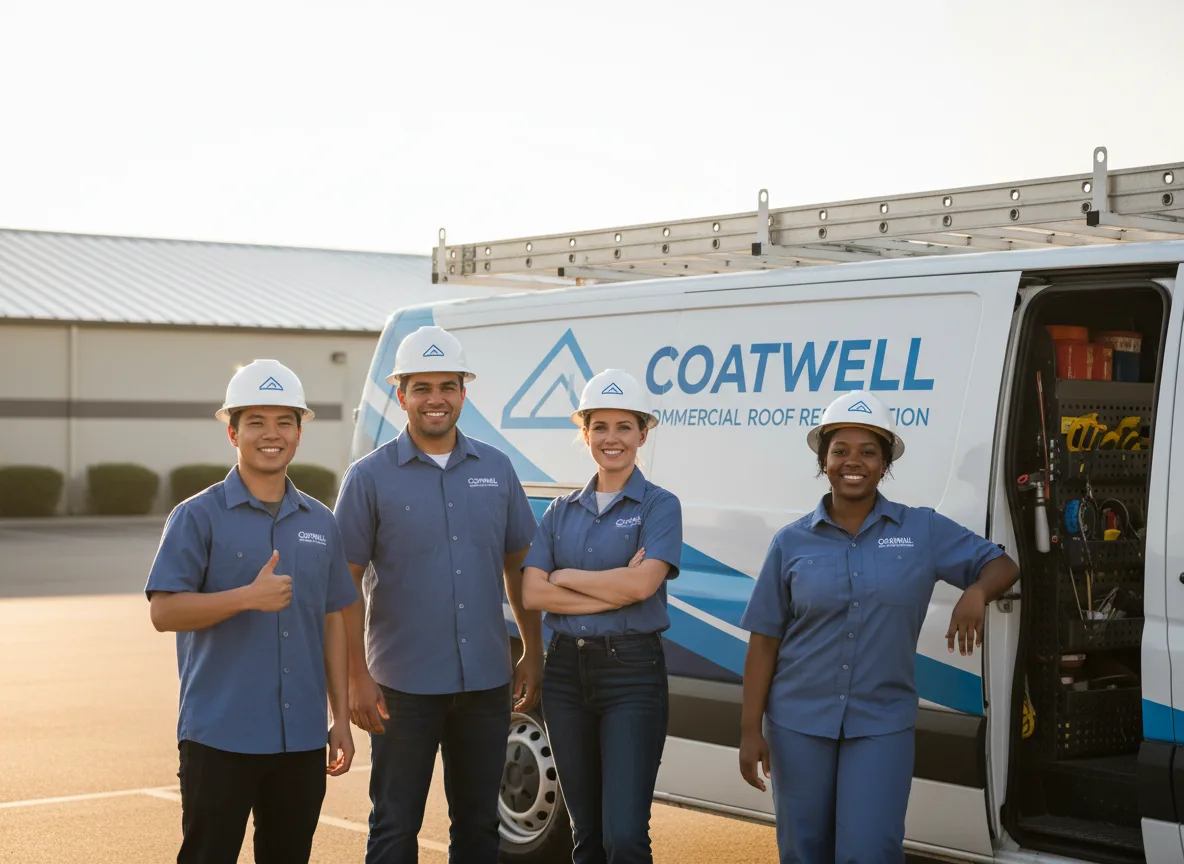 Commercial roof coating company in Hubbard, NE
